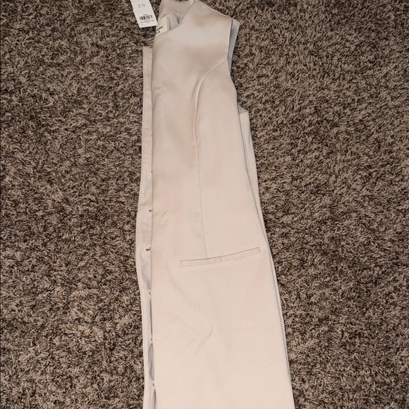 Abercrombie & Fitch Cream Button-Up Mini Dress - Picture 7 of 10